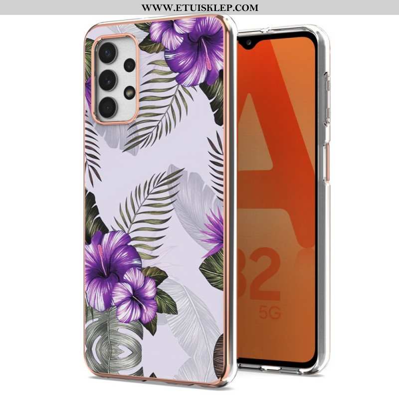 Etui do Samsung Galaxy A13 Kwiaty